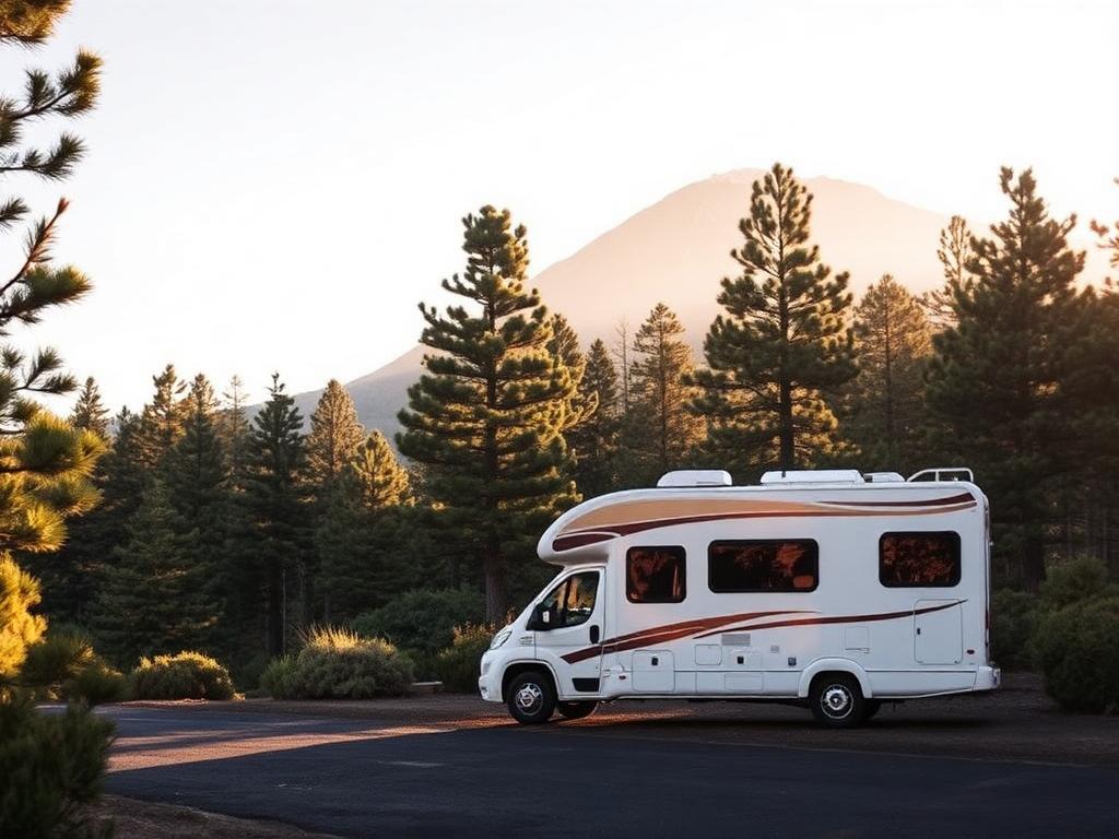 Schlafbereich des Ford Transit auf Teneriffa (El Médano)
